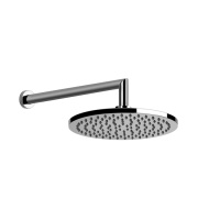 Gessi Emporio shower верхний душ для настенного крепления, поворотная, с защитой от известкового налёта, цвет: Chrome - Gidratop.ru изображение