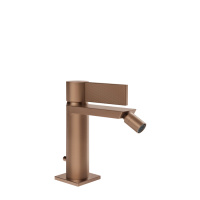 GESSI  INVERSO DIAMANTATO смеситель для биде с донным клапаном и соединительными шлангами, цвет: Copper Brushed PVD - Gidratop.ru изображение
