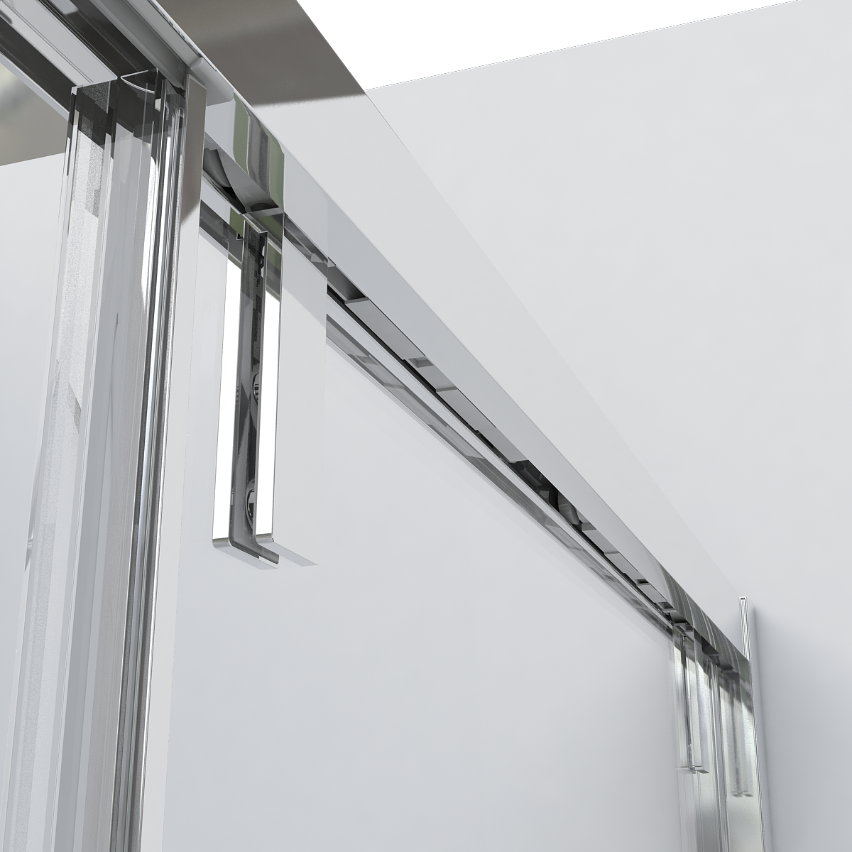 Душевой уголок Lugano VSR-1L8014CLB-1, 1400*800,черный, стекло прозрачное - Gidratop.ru изображение