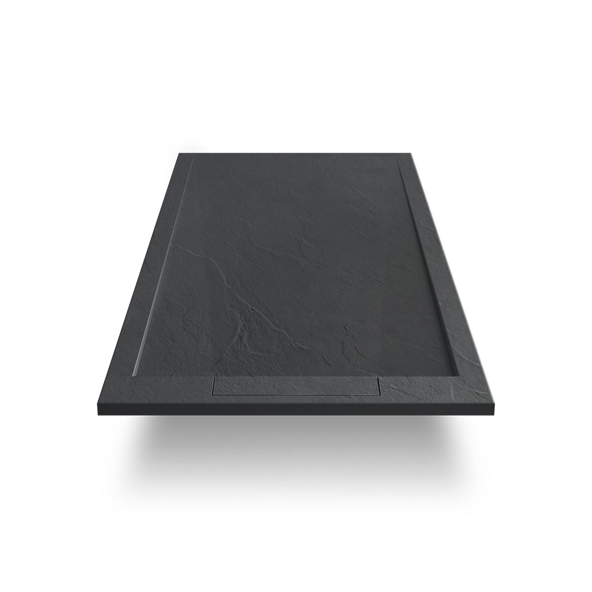 Поддон для душа из искусственного камня VST-4SRL8012A,1200*800*25, антрацит - Gidratop.ru изображение