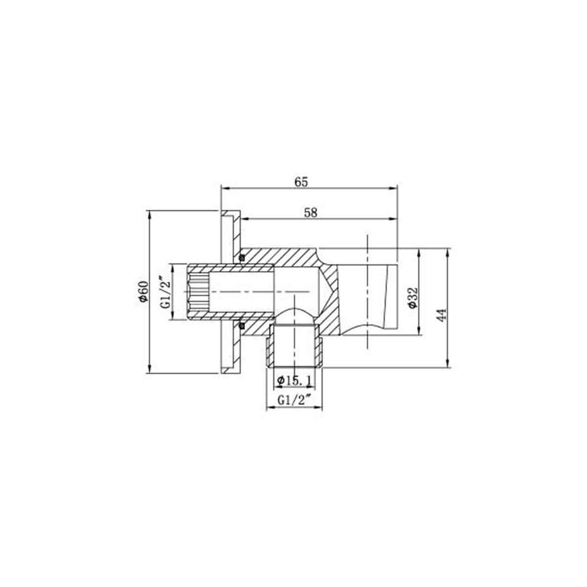Душевой комплект Inspire VSFW-3I22MT2GM встраиваемый, термостат, двухрежимный, вороненая сталь - Gidratop.ru изображение