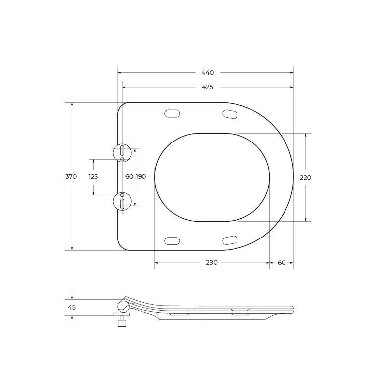 Унитаз подвесной безободковый BelBagno AMANDA-TOR BB051CH-TOR-FC/BB051SC - Gidratop.ru изображение
