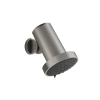 GESSI 316 RIGATO верхний душ Oslash;135 мм., с настенным креплением, 3 режима, цвет Steel Brushed - Gidratop.ru изображение