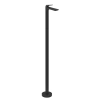 GESSI  VENTAGLIO внешняя часть напольного смесителя для раковины, цвет: Matte Black - Gidratop.ru изображение