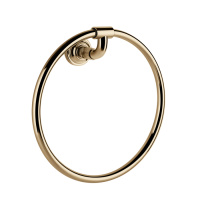 GESSI VENTI20 полотенцедержатель-кольцо, цвет Warm Bronze PVD - Gidratop.ru изображение