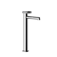 Gessi Anello смеситель для раковины высокий с коротким изливом. Без донного клапана, цвет: хром - Gidratop.ru изображение