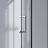 Душевой уголок Como-N VSR-4CN8016CL, 1600*800, хром, стекло прозрачное - Gidratop.ru изображение