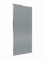 Душевая перегородка BelBagno UNO-L-1-TB-90-GR-Cr - Gidratop.ru изображение
