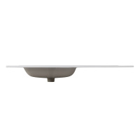 Керамическая раковина, чаша слева, BB1200ETL-L, 1210x460x175 - Gidratop.ru изображение