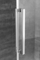 Душевой уголок CEZARES LUX-SOFT-W-AH-1-150/80-C-Cr-IV - Gidratop.ru изображение