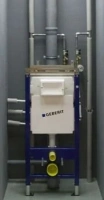 Инсталляция Geberit Duofix Delta Платтенбау UP100 458.122.21.1 для унитаза с клавишей, хром - Gidratop.ru изображение