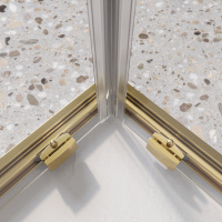 Душевой уголок BelBagno LUCE-A-2-80-C-ORO - Gidratop.ru изображение