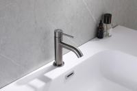 Смеситель ABBER Wasser Kreis AF8110NG для раковины, никель - Gidratop.ru изображение