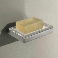 Мыльница Keuco Edition 11 11155059000, цвет никель шлифованный - Gidratop.ru изображение