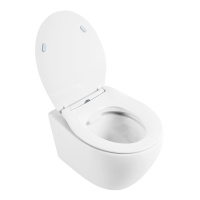Унитаз подвесной безободковый BelBagno PROSPERO BB507B/BB2020SC - Gidratop.ru изображение
