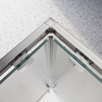 Душевой уголок BelBagno LUCE-A-2-90-P-Cr - Gidratop.ru изображение