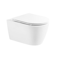 Унитаз подвесной безободковый BelBagno MARINO BB105CHR/BB870SC - Gidratop.ru изображение