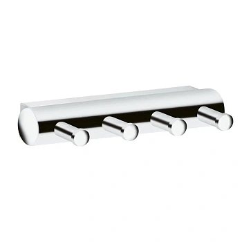 Планка с крючками Keuco Plan 14913010000, цвет хром