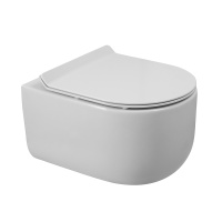 Унитаз подвесной безободковый BelBagno SOFT-TOR BB084CH-TOR/BB2111SC - Gidratop.ru изображение