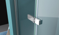 Душевая дверь BelBagno KRAFT-B-12-60/30-C-Cr-R - Gidratop.ru изображение