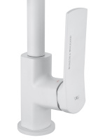 Смеситель для кухни WONZON & WOGHAND, Белый матовый (WW-L1006-MW) - Gidratop.ru изображение