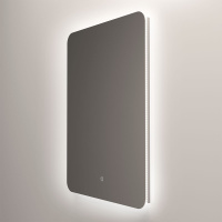 Зеркало LED VLM-3BE5008 500х800 c сенсорным выключателем и диммером - Gidratop.ru изображение