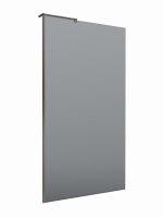 Душевая перегородка BelBagno UNO-L-1-TB-100-GR-GM - Gidratop.ru изображение