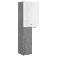 Шкаф Fine VSC-2NF170BT подвесной, 1700*350*350, Beton - Gidratop.ru изображение