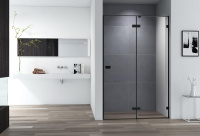 Душевая дверь CEZARES BELLAGIO-B-12-140-C-NERO - Gidratop.ru изображение