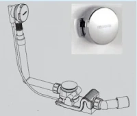 Слив-перелив Kaldewei Comfort-Level мод. 4004 6877.7067.0001, хромированная крышка перелива - Gidratop.ru изображение