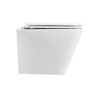 Унитаз подвесной безободковый BelBagno ARDENTE-R BB520CHR/BB2322SC - Gidratop.ru изображение