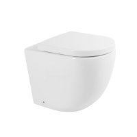 Унитаз приставной безободковый BelBagno SFERA-R BB2141CBR/BB865SC - Gidratop.ru изображение