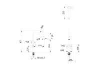Смеситель для кухни с выдвижным изливом WONZON & WOGHAND, Черный матовый (WW-A21252-MB) - Gidratop.ru изображение