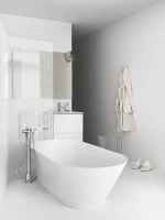 Ванна отдельностоящая Laufen из материала Sentec Kartell, 171.5 x 81.5 см, 2.2633.2.000.000.1 - Gidratop.ru изображение