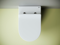 Напольный приставной унитаз Metropol Rimless - Gidratop.ru изображение