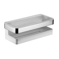 Корзинка для душа Keuco Collection Moll 12758 010000, белая - Gidratop.ru изображение