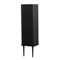 IDRA Колонна подвесная с дверью, реверсивная 55819 Nero opaco, 47,5x37x123 - Gidratop.ru изображение