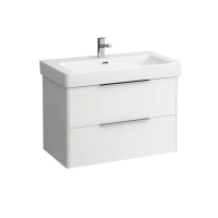 Тумба под раковину Laufen Base 4023921102611, 81 см, 2 ящика - Gidratop.ru изображение
