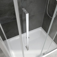 Душевой уголок ABBER Schwarzer Diamant AG30160H-S100-S100 - Gidratop.ru изображение