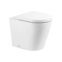 Унитаз приставной безободковый BelBagno FLAY-R BB1003CBR/BB865SC - Gidratop.ru изображение