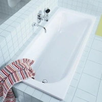 Стальная ванна Kaldewei Saniform Plus мод. 373-1, 170 x 75 см, с покрытием Easy-clean, 1126.0001.3001 - Gidratop.ru изображение