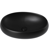 Раковина накладная ABBER Bequem AC2102MB черная матовая - Gidratop.ru изображение