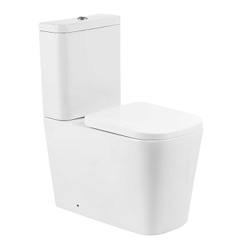 Унитаз-компакт безободковый BelBagno ALBANO BB120CPR/BB120SC