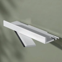 Корзинка для душа Keuco Reva 12859510000, с стеклоочистителем, цвет белый матовый - Gidratop.ru изображение