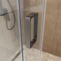 Душевая дверь BelBagno SOFT_CLOSE-2-BF-1-140-C-GM - Gidratop.ru изображение