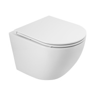 Унитаз подвесной безободковый BelBagno SFERA-TOR BB046CH-TOR/BB870SC - Gidratop.ru изображение