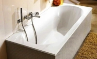 Квариловая ванна Villeroy&Boch Oberon 170 x 70 см, белый alpin, UBQ177OBE2V-01 - Gidratop.ru изображение