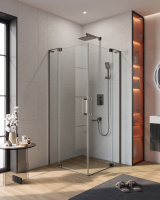 Душевой уголок CEZARES SLIDER-A-2-100/110-C-GM - Gidratop.ru изображение