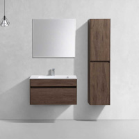 База под раковину Chiara 800 подвесная, 1 выкатной ящик soft-close, R.Oak - Gidratop.ru изображение