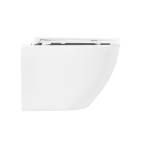 Унитаз подвесной безободковый BelBagno SFERA-R BB046CHR/BB870SC - Gidratop.ru изображение